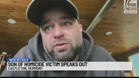 Son of Castleton homicide victim speaks out
